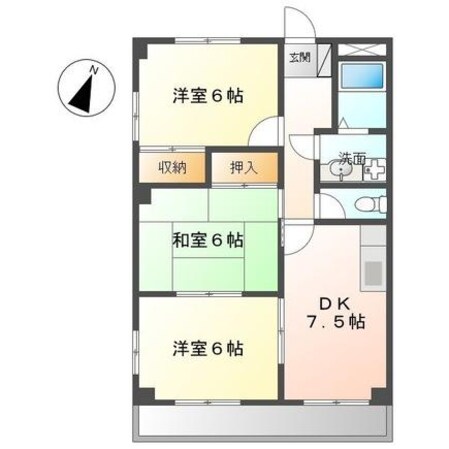 蓮田駅 徒歩9分 4階の物件間取画像